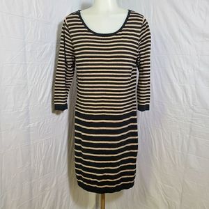Banana Republic striped sweater dress